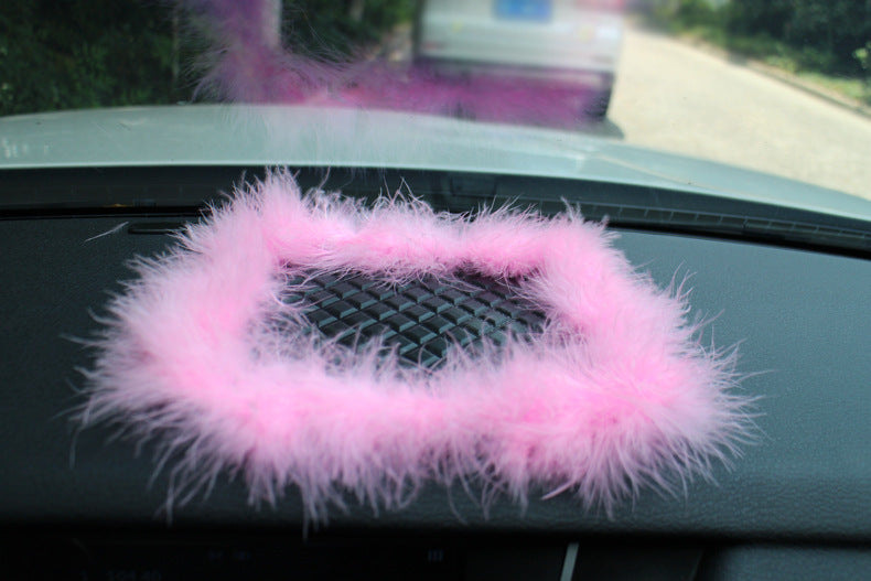 Large Creative Rhinestone Anti-Slip Car Dashboard Mat