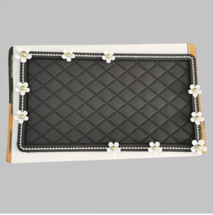 Large Creative Rhinestone Anti-Slip Car Dashboard Mat