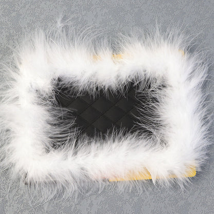 Large Creative Rhinestone Anti-Slip Car Dashboard Mat