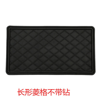 Large Creative Rhinestone Anti-Slip Car Dashboard Mat